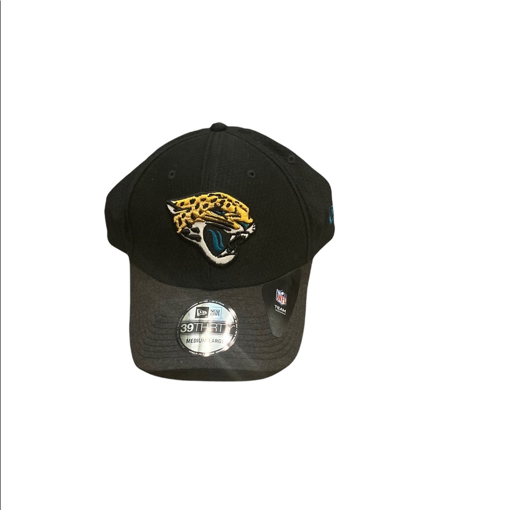 Jacksonville Jaguars New Era Flex Fit Sideline Hat‎ Cap Medium/Large